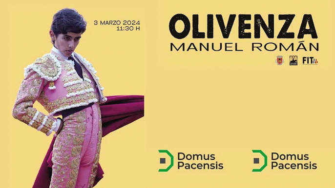 Presentación en Córdoba de la actuación de Manuel Román en la Feria de Olivenza