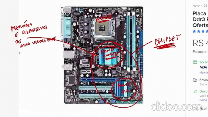 118. Placa mãe e chipset Hardware - Informática