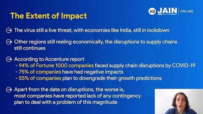 Reimagining Supply Chains: Now & Beyond the Pandemic | JAIN Online | Learning Series |It All Adds Up