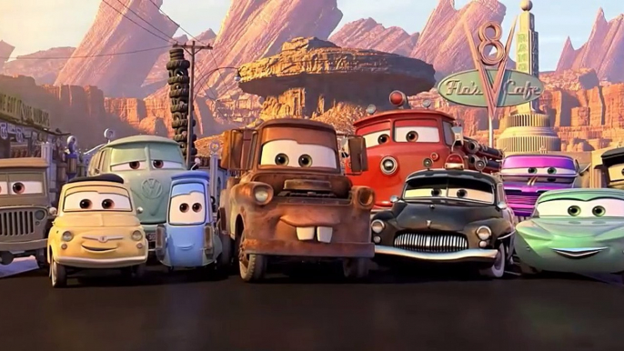 (هتلاقوا لينك الفيلم كامل مدبلج اسفل الفيديو في الوصف)كامل مدبلج عربي Cars 2006  فيلم الكرتون سيارات الجزء الأول