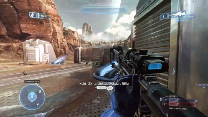 Halo 2 Anniversary - Big Team Slayer on Bloodline 8v8 Gameplay  (41-1)