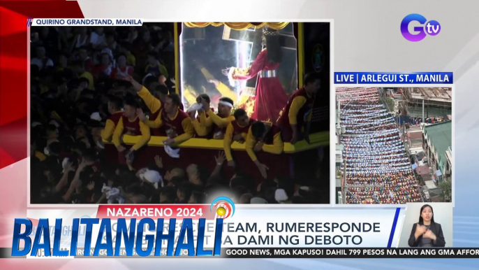 Traslacion ng Itim na Nazareno, halos anim na oras mula nang makaalis sa Quirino Grandstand | BT