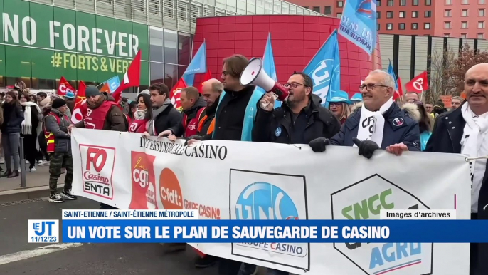 À la UNE : la première réunion entre syndicats et direction de Casino / Les contrôles de police renforcés / Que vaut le Nutriscore D de la Fourme de Montbrison / Et puis les premiers mots d'Irvin Cardona.