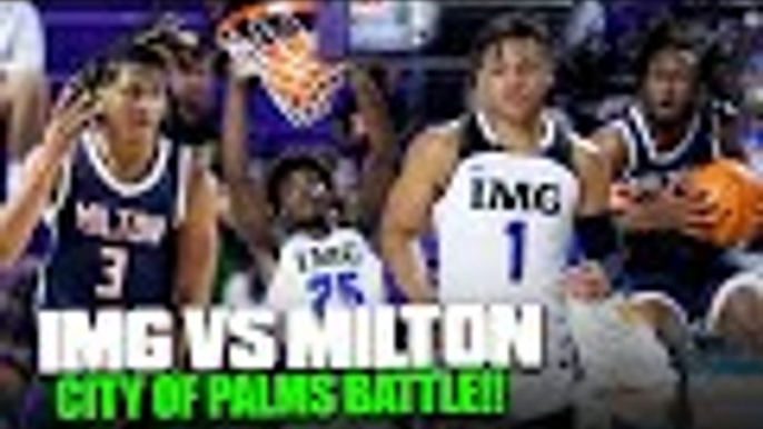 IMG Academy HOLDS OFF Bruce Thornton's EPIC SCORING PERFORMANCE at COP!! | 25Pts in the 1st Half
