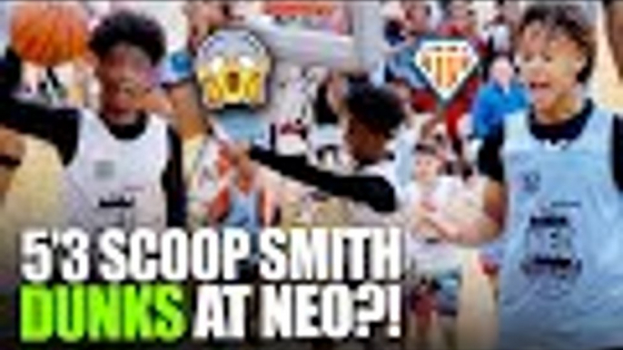 5'3 Scoop Smith DUNKS & SHUTS DOWN NEO?! CRAZY HYPE Matchup vs Peyton Kemp Had the Camp JUMPING