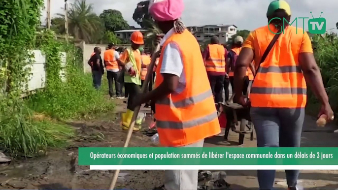 [#Reportage] Libreville : opérateurs économiques et population sommés de libérer l'espace communale dans un délais de 3 jour