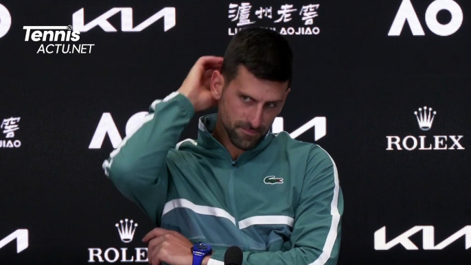 Open d'Australie 2024 - Novak Djokovic : "Je me suis connecté avec un arbre dans le parc de Melbourne, je ne peux pas révéler lequel. J'aime me connecter avec ce vieil ami."