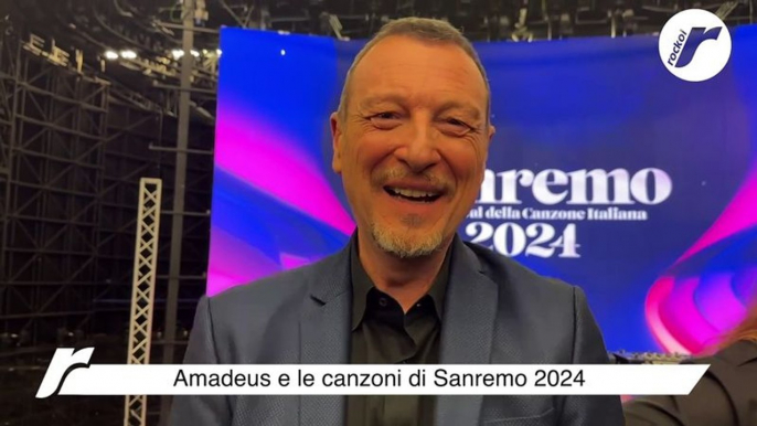 Amandeus e la canzone sanremese nel 2024