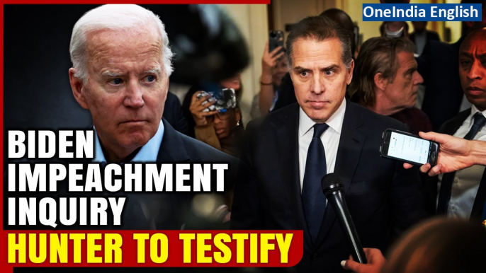 Hunter Biden Set to Testify in Impeachment Inquiry Against President Joe Biden | Oneindia News
