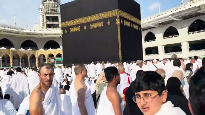 Makkah Azan Kaaba @makkah @busdriver @madina @umrah @vlog @makkah