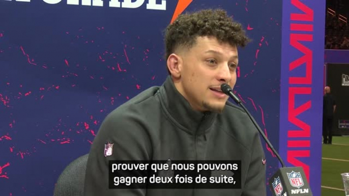 Super Bowl LVIII - Mahomes : "Si je veux jouer 15 ans, je dois me débarrasser de ma bedaine !"