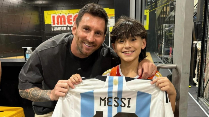 Amazing!   Check out the FULL commercial featuring Lionel Messi alongside Ted Lasso for the Super Bowl LVIII!