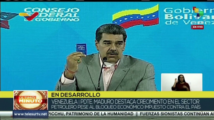 “Todas las conspiraciones que se hicieron tenían como objetivo dañar a Venezuela”