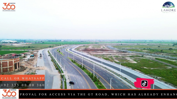 Proposed Ring Road Interchange in Lahore Smart City