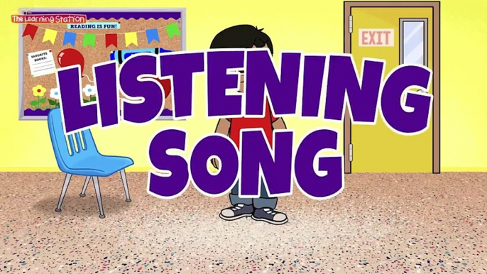 Listening Song ♫ Listening Skills ♫ Pointing Songs ♫ Follow Directions ♫ by The Learning Station