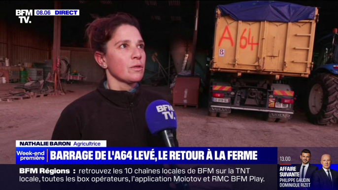 "Moins de paperasse": le barrage de l'A64 levé, les agriculteurs de retour à la ferme