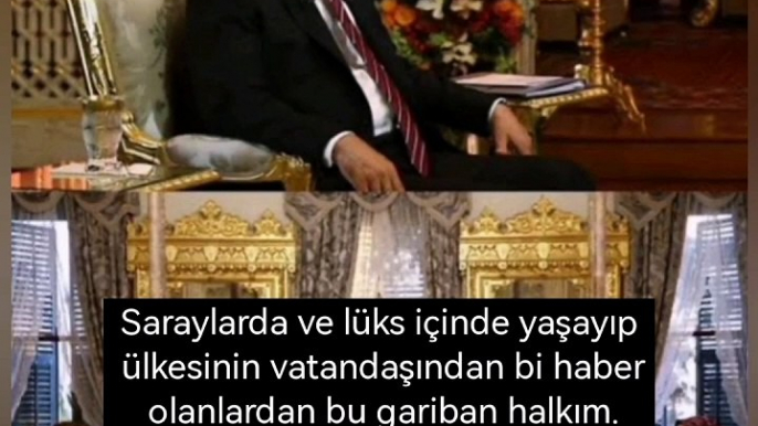 Erdoğan Ekrem İmamoğlu lüks evde yaşıyor, Benim vatandaşım çürük evde yaşıyor dedi.