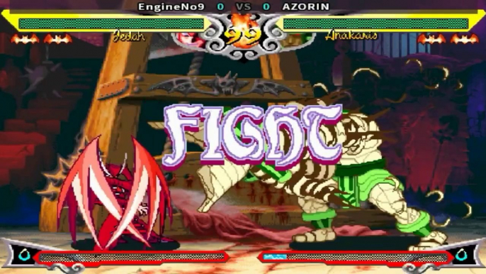 EngineNo9 vs AZORIN - Vampire Savior_ The Lord of Vampire