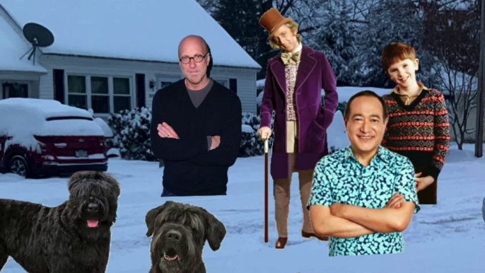 Jim Henson Dogs Xexuson - Real Life Dog Segment - Meet Jason and Rod and Jeff The Dog Snow Winter