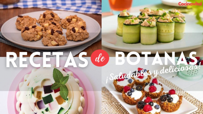 4 recetas de postres y botanas saludables para cuidar tu cuerpo