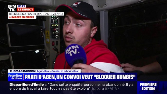 Crise agricole: "La concurrence déloyale, c'est quelque chose qui nous tue à petit feu" explique cet agriculteur