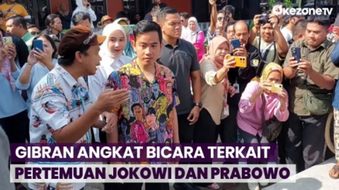 Terkait Pertemuan Presiden Jokowi dan Prabowo, Gibran: Gak Tau, Saya Kan Ga Diajak