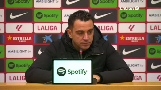 Xavi explica la lesión de Ferran Torres