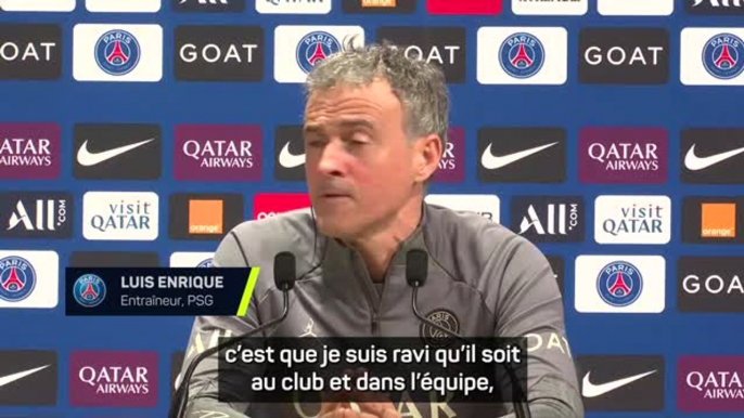 PSG - Luis Enrique : "L'attitude de Kolo Muani est irréprochable"