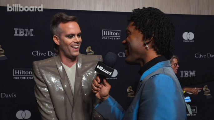 Justin Tranter Calls Being Nominated For Songwriter of The Year "A Dream Come True," Talks Fall Out Boys' "Centuries" Becoming A Football Anthem & More | Clive Davis Pre-Grammy Gala 2024