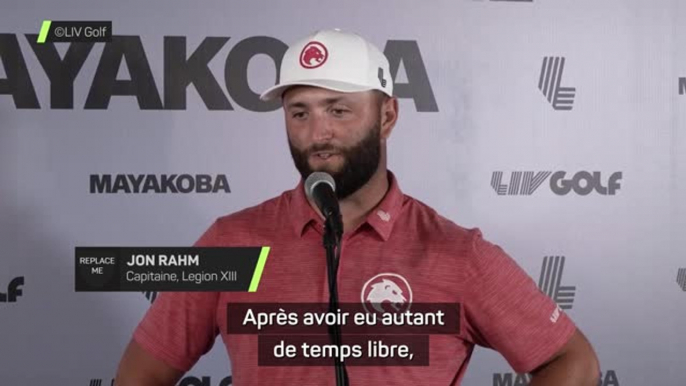 LIV Golf - Rahm : “Je vais continuer à faire ce que je sais faire”