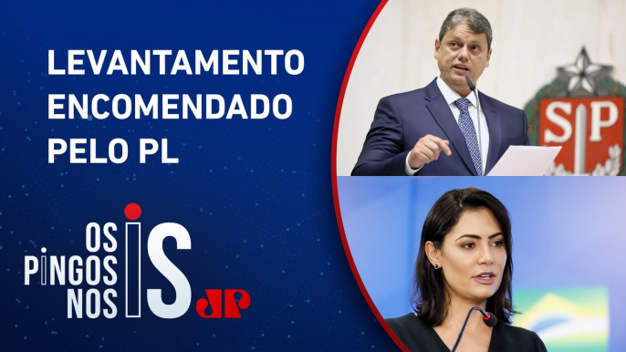 Pesquisa indica Tarcísio de Freitas e Michelle Bolsonaro fora do páreo para eleições presidenciais