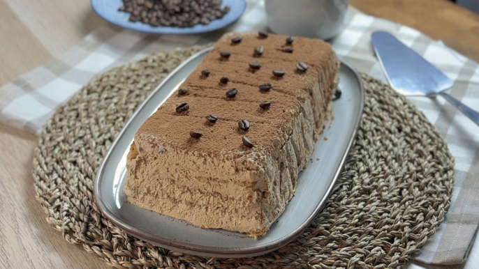 Tarta de galletas y moka