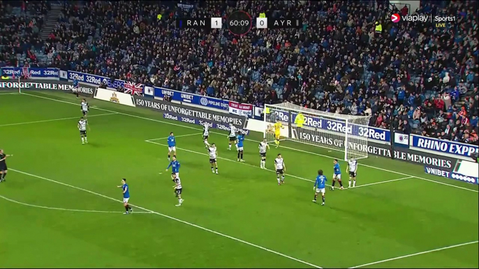 Rangers vs Ayr United 2 Half Scottish Cup Last 16