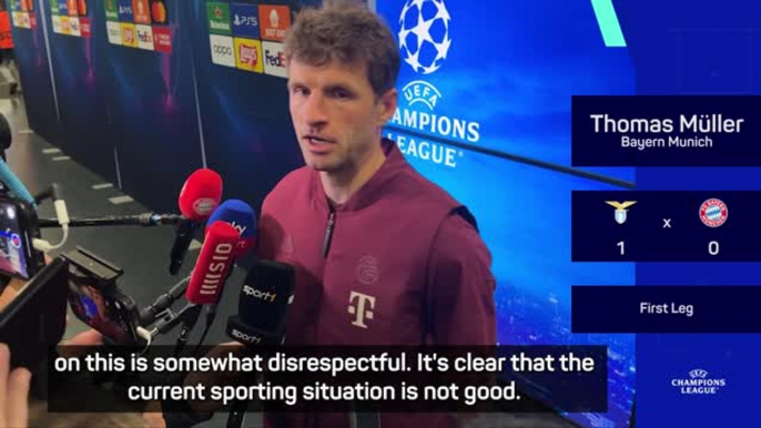 Müller defends Tuchel but acknowledges Bayern's crisis of confidence