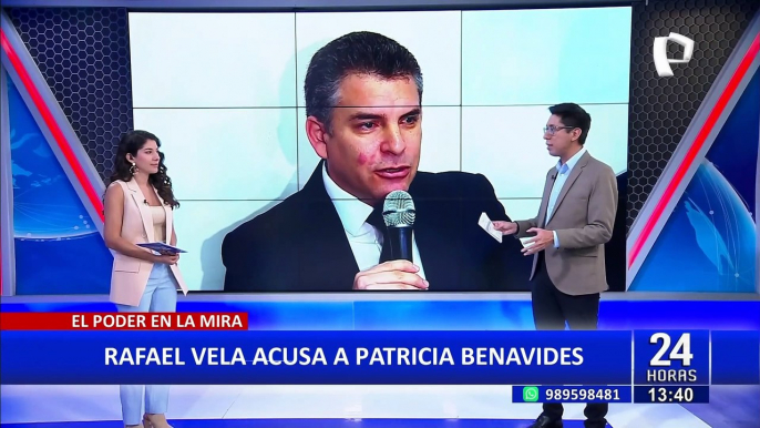 Rafael Vela sobre investigación: “soy un agraviado producto de la conspiración de Patricia Benavides"