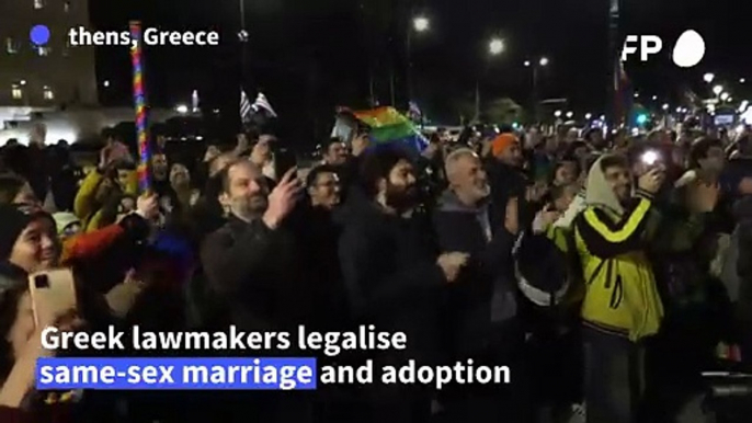 Greece legalises same-sex marriage and adoption