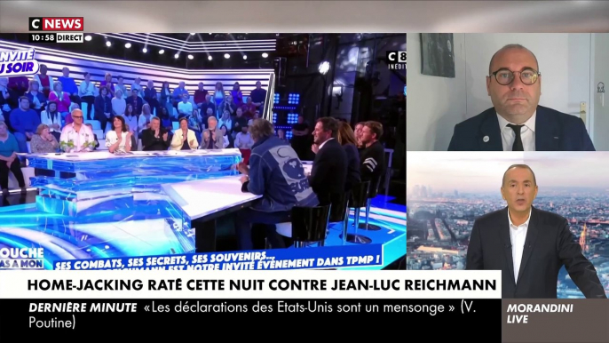 Home-Jacking : Après la tentative ratée, cette nuit, chez Jean-Luc Reichmann, regardez le dossier consacré ce matin dans Morandini Live sur CNews, aux stars visées depuis quelques mois