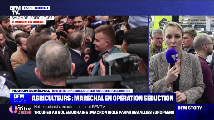 Envoi de troupes occidentales en Ukraine: "C'est une folie que de mettre le droit dans l'engrenage d'une Troisième Guerre mondiale potentielle", affirme Marion Maréchal (Renconquête!)