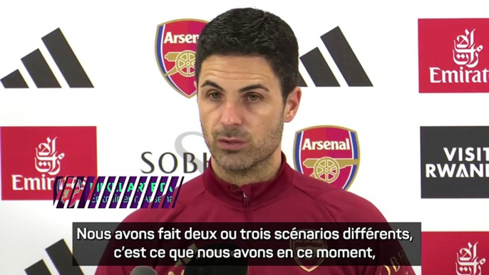 Arteta : “Ce que nous voulons, c'est aller à Sheffield et jouer comme nous le faisons d'habitude”