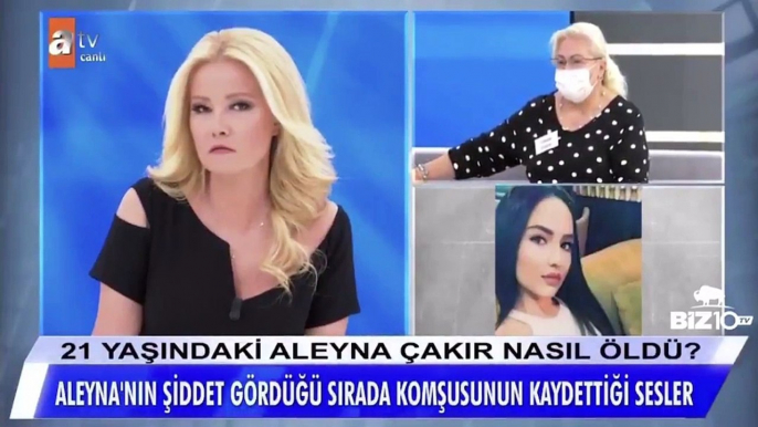 Müge Anlı’nın bile kanı dondu kaydı yarıda kesti. Aleyna Çakır’ın öldürülmeden önceki son ses kaydı ortaya çıktı