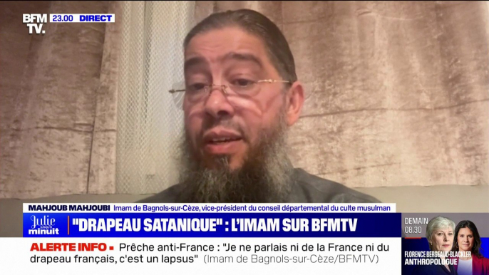 Propos anti-France: "Ça fait 40 ans que je vis en France sans problème (...) Je n'appelle pas à la haine", déclare Mahjoub Mahjoubi (imam de Bagnols-sur-Céze)