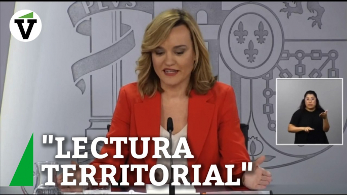 El Gobierno insiste en la "lectura territorial" de las elecciones gallegas: "El presidente sigue siendo Pedro Sánchez"