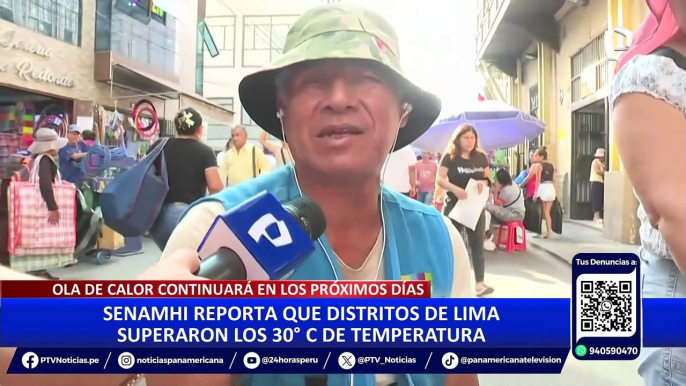 Ola de calor en Lima: altas temperaturas superaron hoy los 30 grados centígrados