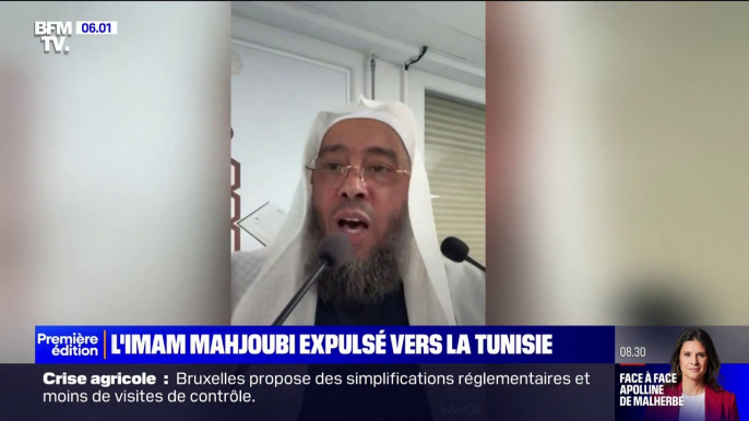 L'imam Mahjoub Mahjoubi expulsé vers la Tunisie moins de 12h après son interpellation