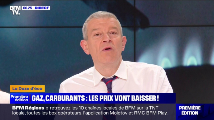 Le prix du gaz et du carburant vont baisser