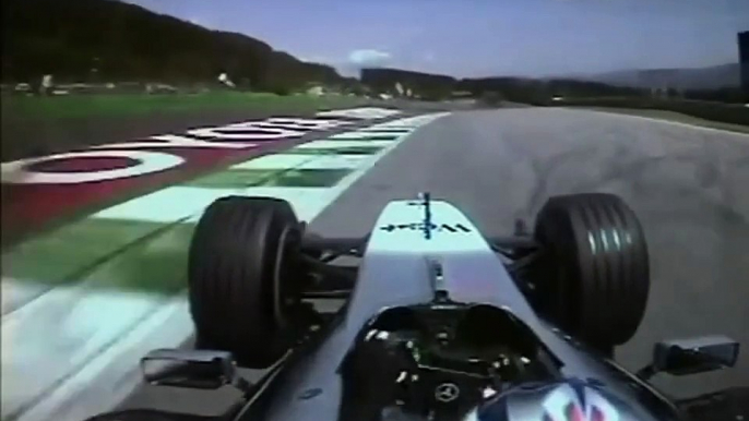 F1 – Kimi Räikkönen (McLaren Mercedes V10) Onboard – Austria 2003