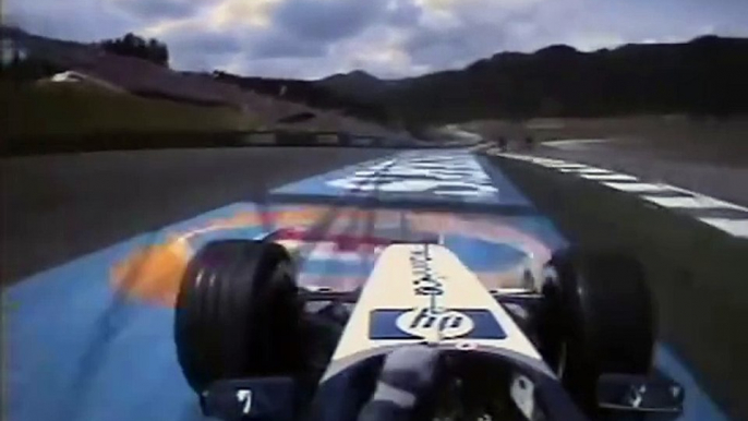 F1 – Ralf Schumacher (Williams BMW V10) Onboard – Austria 2003