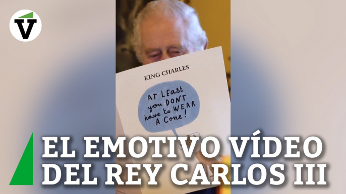 La Casa Real de Inglaterra difunde un emotivo vídeo del rey Carlos III leyendo algunas de las cartas de apoyo que ha recibido tras su diagnóstico de cáncer