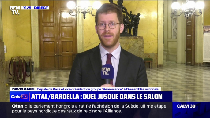 David Amiel (Renaissance): "À chaque fois qu'on entend une proposition du Rassemblement national, c'est un désastre pour l'agriculture qui s'annonce"