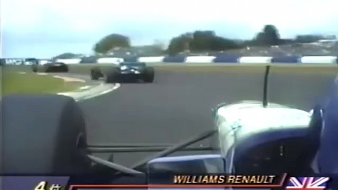 F1 – David Coulthard (Williams Renault V10) Onboard – Great Britain 1995